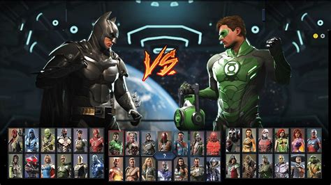 Injustice Batman Vs Green Lantern Super Moves Gameplay Pc Youtube