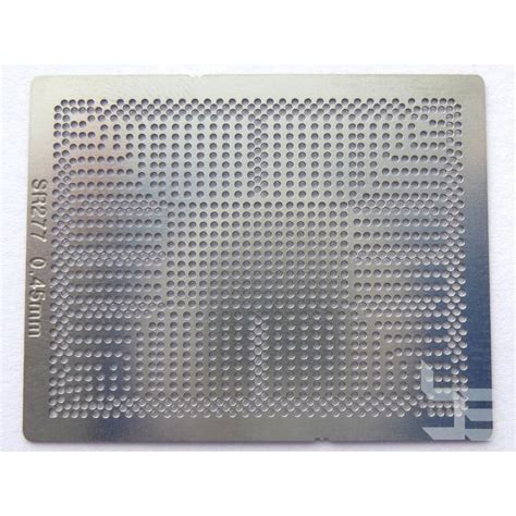 Stencil Template Chip Size SR2Z5 For Reballing Reball Intel BGA IC