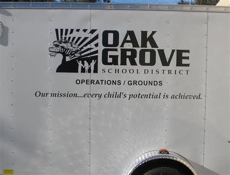 Oak Grove School District - New Trailer Graphics - Signs Unlimited