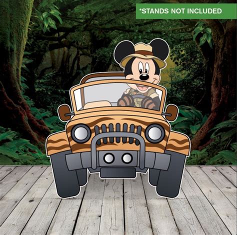 Mickey Mouse Safari Jeep Mickey Safari Car Mickey Mouse Etsy