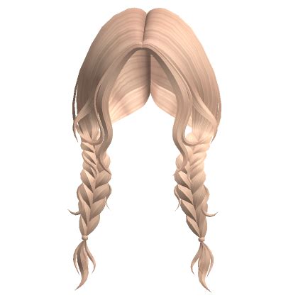 Summer Aesthetic Braids Blonde Roblox