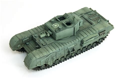 172 Dragon Churchill Mkiii Avre Ready For Inspection Armour