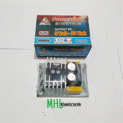 Kit Power Supply Simetris Output DC 5 24 Volt CKJ 525 Lazada Indonesia