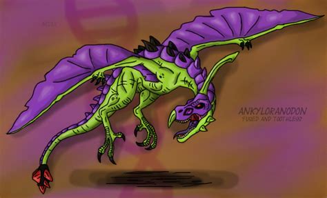 Jurassic Park Chaos Effect Ankyloranodon By Fnafnir On Deviantart