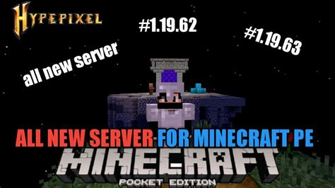 ALL NEW HYPIXEL LIKE SERVER FOR MINECRAFT PE Wenpixel Satnetwork