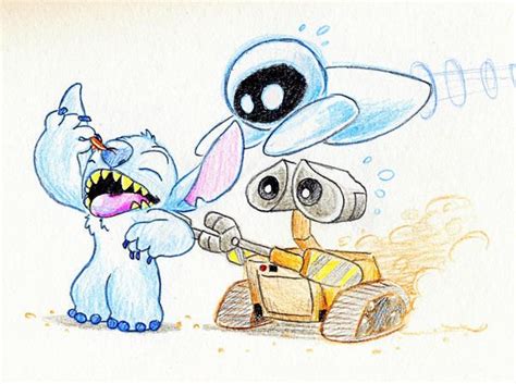 If Stitch Was In Wall E By Mickeymonster On Deviantart Wall E