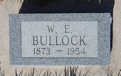 Wilton E Bullock Memorial Find A Grave