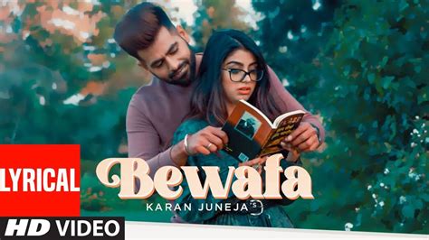 Check Out Latest Punjabi Official Music Lyrical Video Song 'Bewafa ...