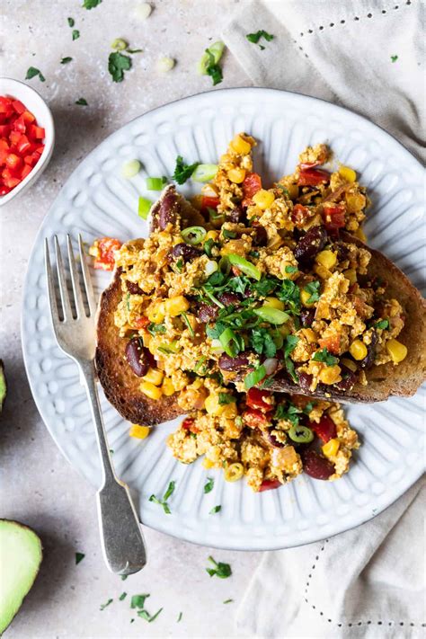 Mexican Style Tofu Scramble Domestic Gothess