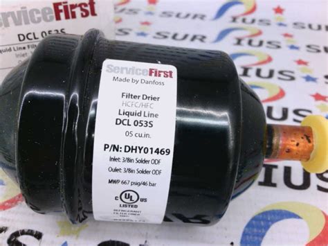 Service First Dcl S Liquid Line Filter Drier Hfc Hcfc Solder