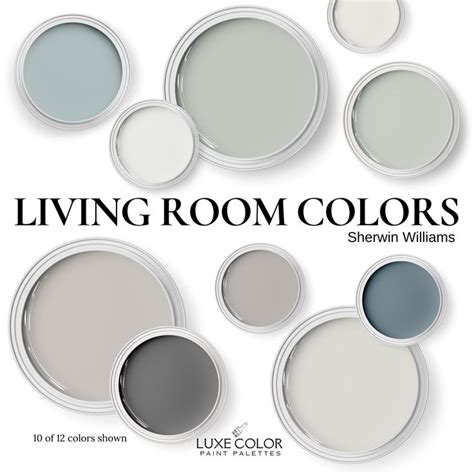 Paint Colors for Living Room Sherwin Williams This Palette Features ...