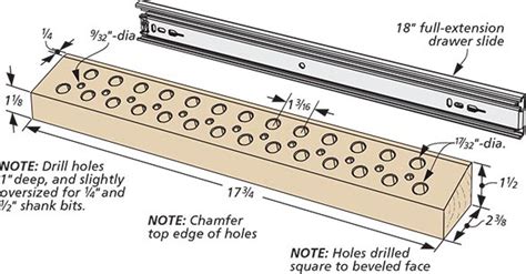 Router Bit Storage Tray | Woodsmith