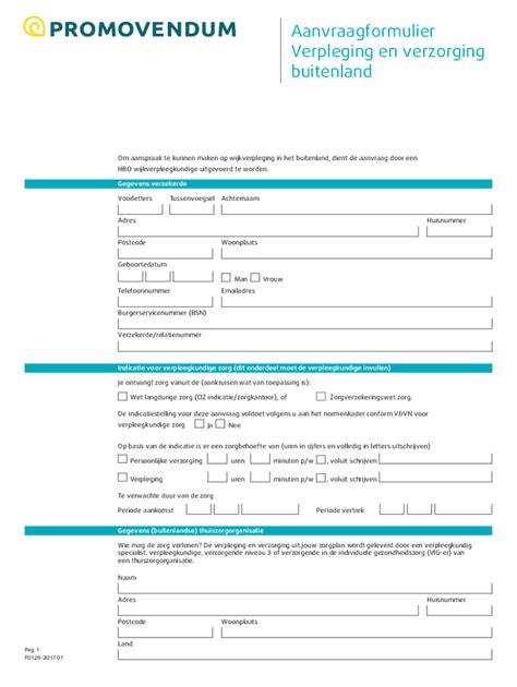 Fillable Online National Academic Aanvraagformulier Verpleging En