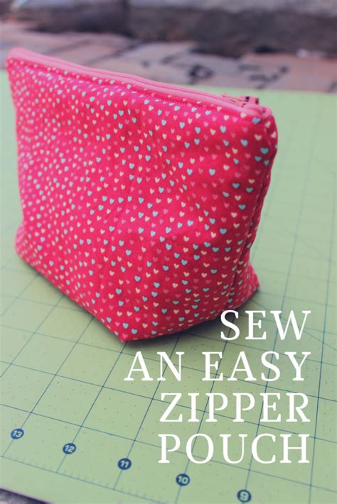 Zippered Pouch Tutorial Artofit