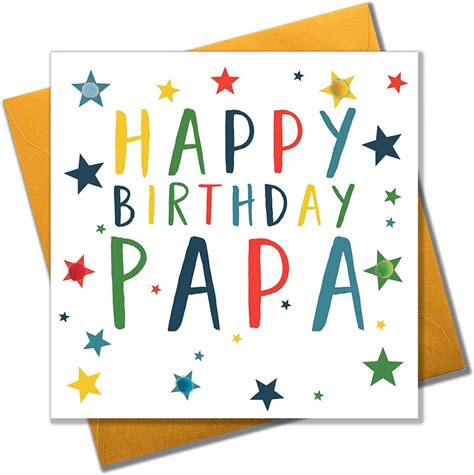 Handmade Happy Birthday Papa Cards