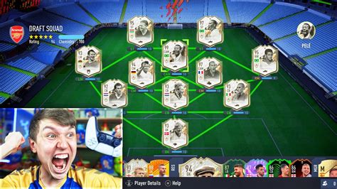 194 RATED FULL PRIME ICON MOMENTS FUT DRAFT FIFA 22 YouTube