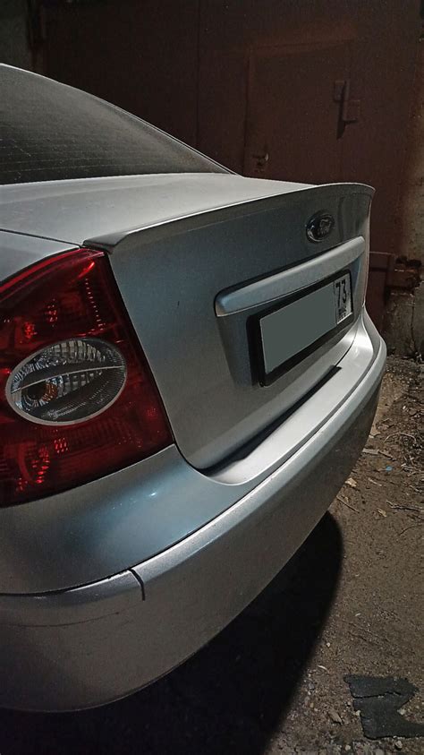 2️⃣1️⃣Лип-спойлер — Ford Focus Sedan II, 1,6 л, 2007 года | аксессуары ...