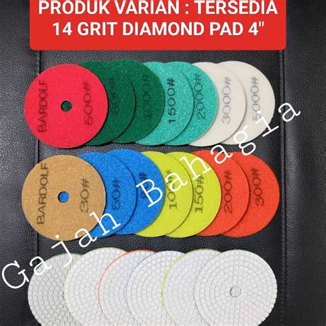 Jual Free Ongkir Diamond Pad Inch Poles Granit Marmer Varian