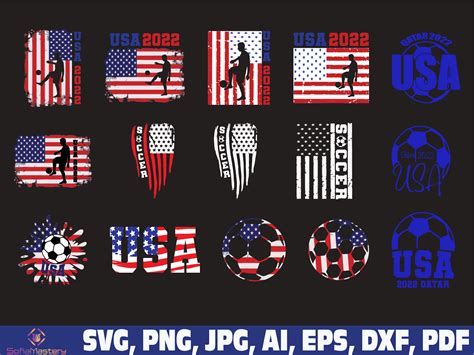 American Soccer Ball USA Flag Graphic by Sofiamastery · Creative Fabrica