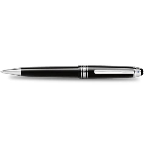 Montblanc Meisterstuck Ballpoint Pen Unicef Black Platinum Trim