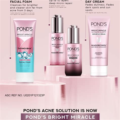 Pond S Bright Miracle Ultimate Acne Control Facial Foam G Shopee