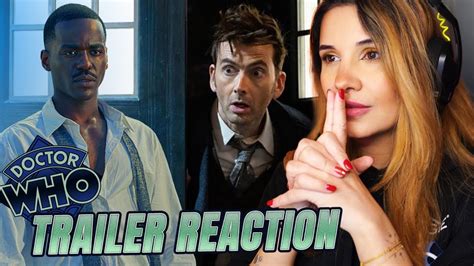 Dr Who 60th Anniversary Special Trailer Reaction Ncuti Gatwa And