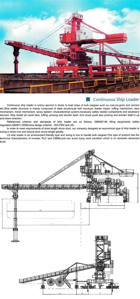 Continuous Ship Loader Shiploader Ship Unloader - Buy Ship Loader ...