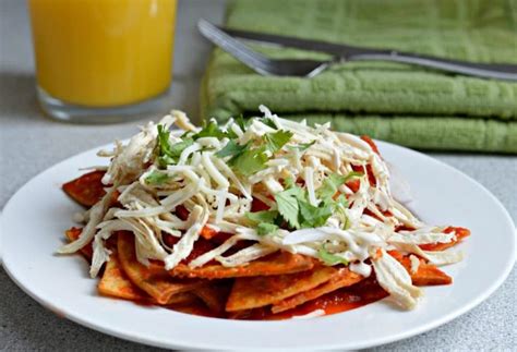 Chilaquiles Recipe with Homemade Salsa and Chicken