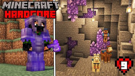 Minecraft 1 17 Hardcore Let S Play Netherite Amethyst Cave