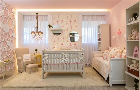 Quarto de Bebê Rosa 60 Fotos e Inspirações Incríveis