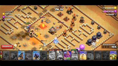 Easy To Get 3 Star Fear The Rocket Spear Challenge Clashofclans Youtube