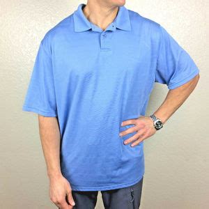 Marc Edwards Shirts Marc Edwards Blue Polo Golf Shirt Sz Xxl Poshmark