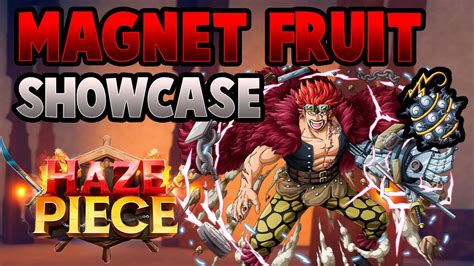 Haze Piece Full Showcase De La Magnet Fruit En Haze Piece Roblox One