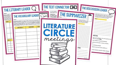 Literature Circles In Middle School Ela Answering Your 10 Most