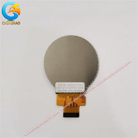 Inch Round Tft Display Thin Film Transistor High Contrast