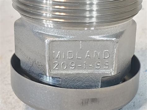 Midland 2 12 Npt Stainless Steel Vacuum Relief Valve A 209 W Bn