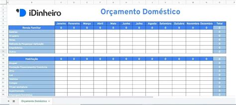 Introduzir Imagem Modelo Planilha Or Amento Br Thptnganamst Edu Vn