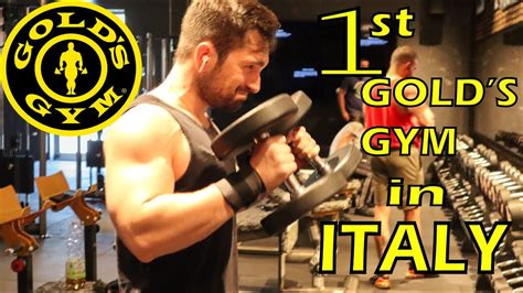 Gold S Gym Apre A Milano Tour Della Palestra Allenamento