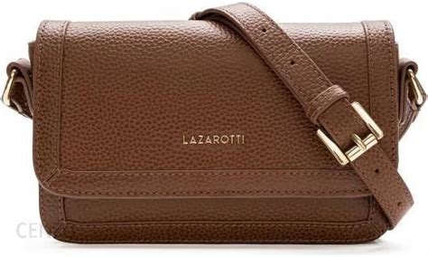 Lazarotti Bologna Leather Torba na ramię Skórzany 21 cm brown Ceny i