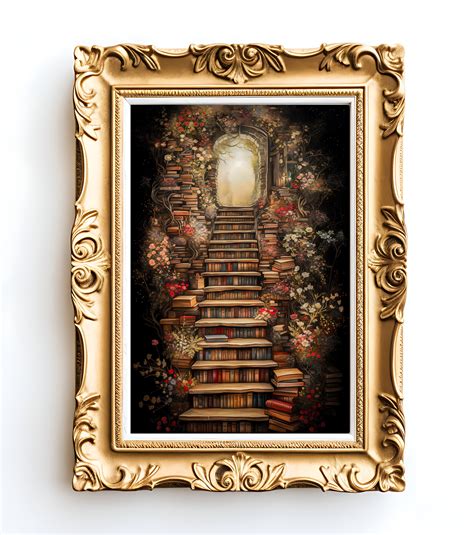 Fantasy Bibliothek Kunst Bücher und Lesekunst Fantasy Kunst Etsy de