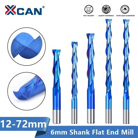 Xcan Hss Fresa De Ponta Plana Mm Nano Fresa Espiral De Flautas