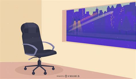 Office Chair Vector Vector Download