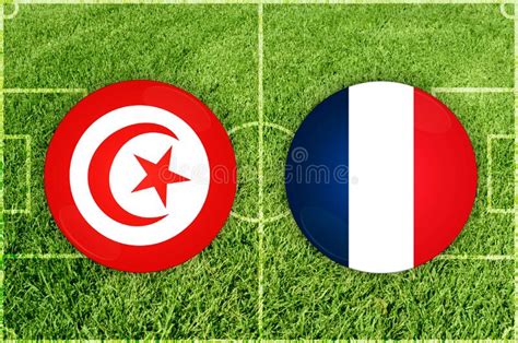 Tunisia Vs France Football Match Stock Image Image Of Nation