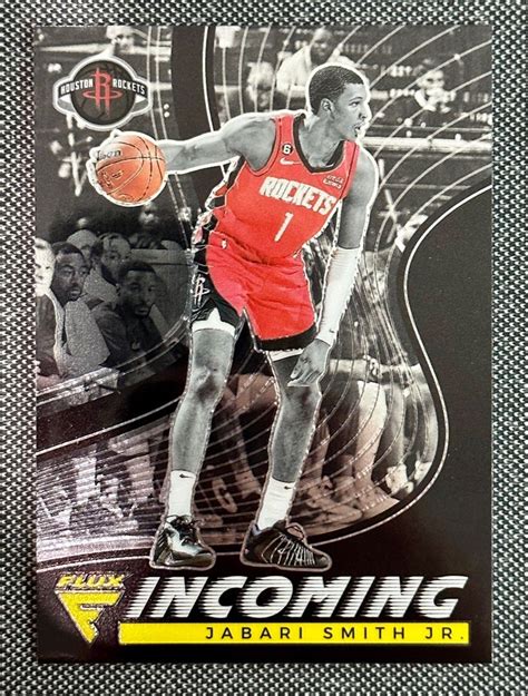 Nba Jabari Smith Jr Flux Incoming Rookie Insert Hobbies Toys