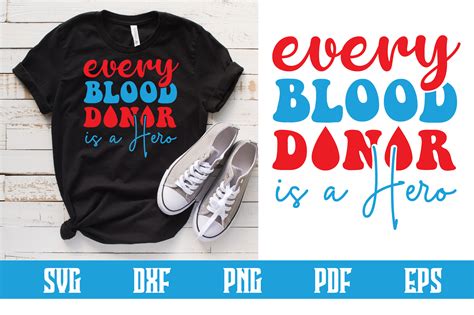 Every Blood Donor Is A Hero Svg Graphic By Belysvgbundlefiles