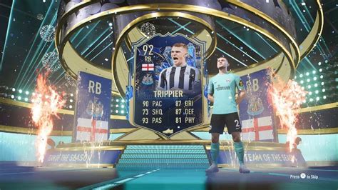 Fifa Player Walkout Tots Trippier Youtube