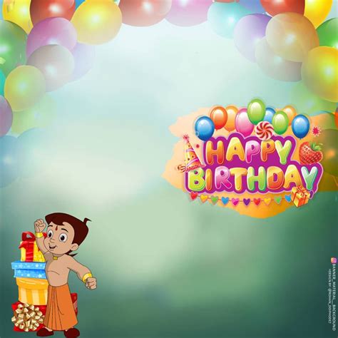 Birthday Banner Editing Background