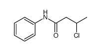 Butanamide 3 Chloro N Phenyl CAS 90869 59 3 Chemsrc