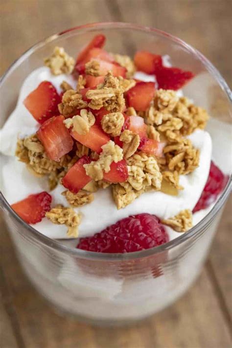 Yogurt Parfait Dinner Then Dessert