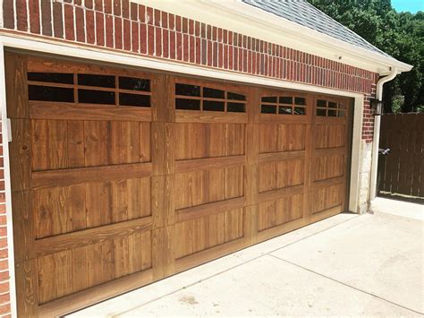 Custom Cedar Wood Garage Doors